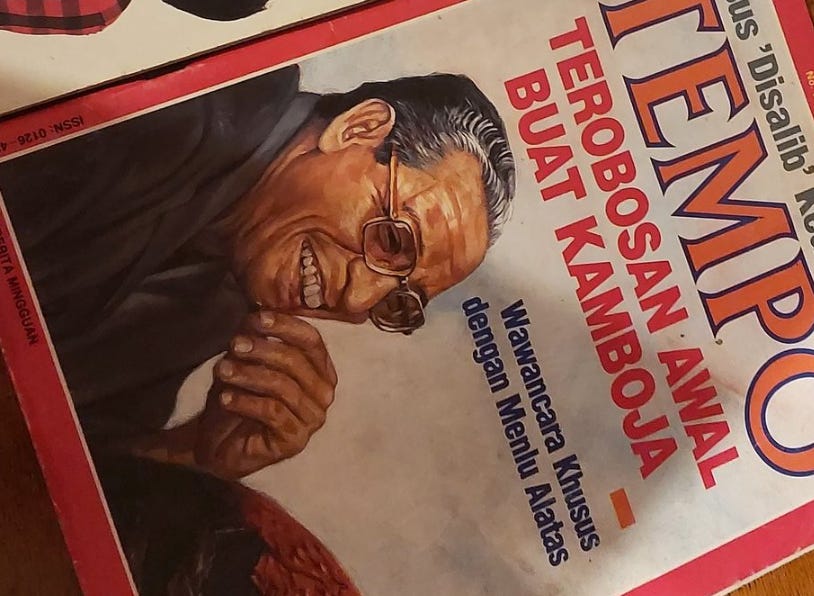 Unexpected That Cambodian Never Ever Forget “Help” from Indonesian 3 Decades Ago: Ali Alatas, Prabowo, and Indomie Unexpected That Cambodian Never Ever Forget “Help” from Indonesian 3 Decades Ago: Ali Alatas, Prabowo, and Indomie