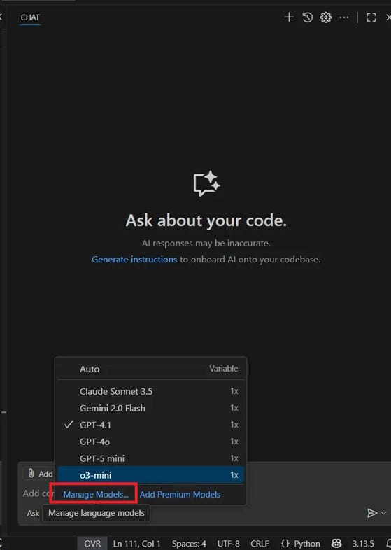 How to run Hugging Face models directly in VS Code with Copilot Chat