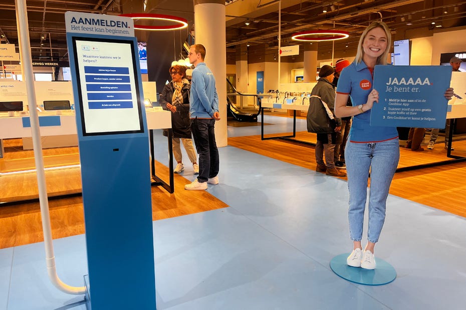 À Rotterdam, Coolblue réinvente l'achat d'électroménager en magasin À Rotterdam, Coolblue réinvente l'achat d'électroménager en magasin
