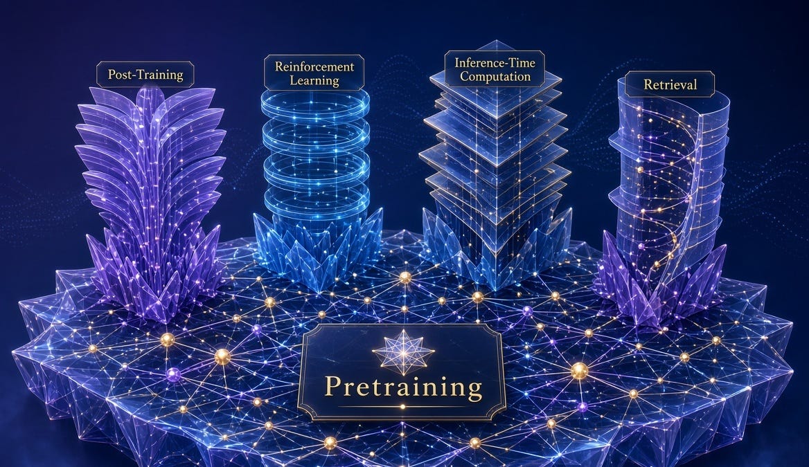 The Primacy of Pretraining in Frontier Language Models: Knowledge ...