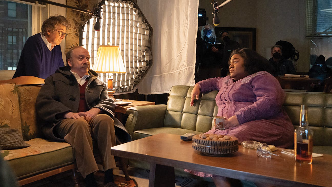 Making of The Holdovers: Paul Giamatti, Da'Vine Joy Randolph Talk Film