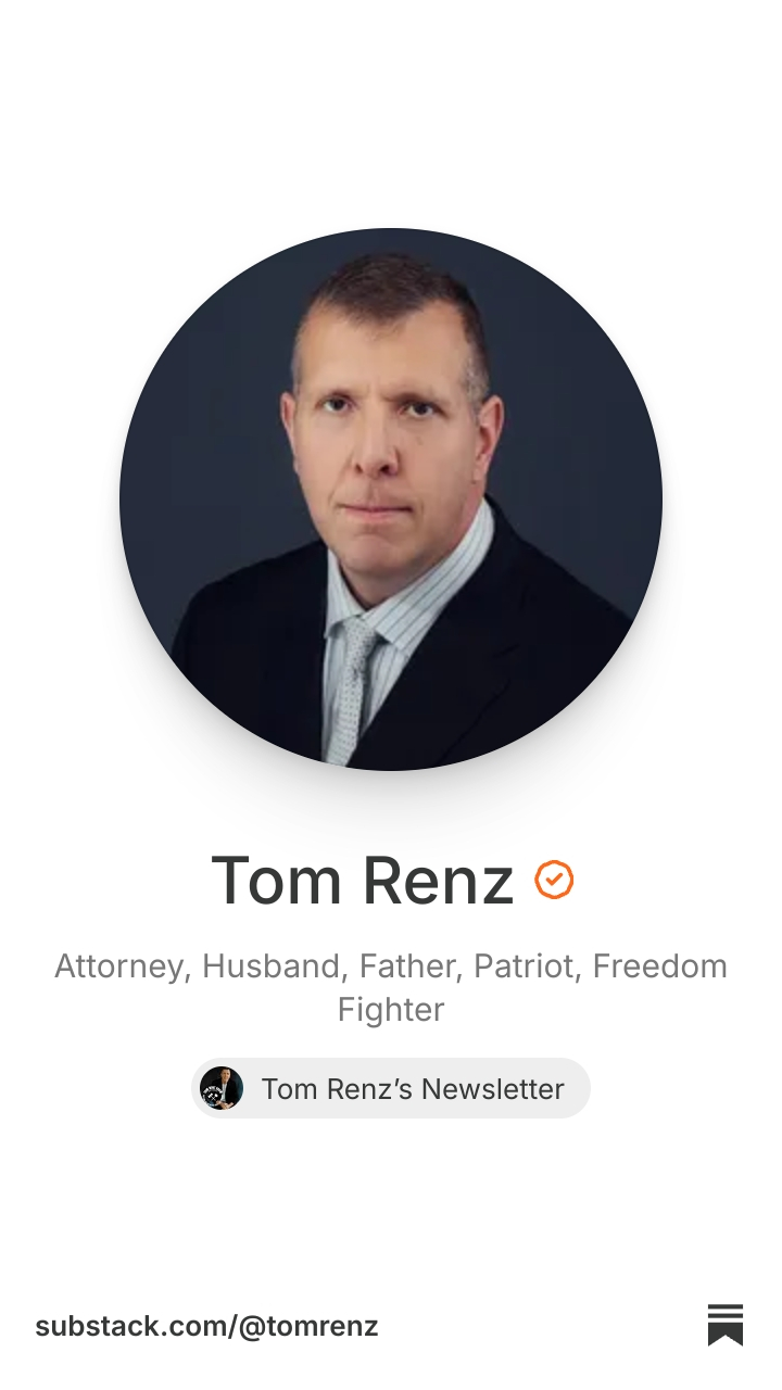 Tom Renz | Substack