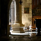 At the Church of the Holy Sepulcher