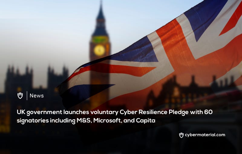 UK Cyber Resilience Pledge Welcomes 60 New Signatories
