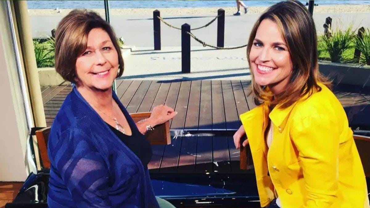 image of savannah Guthrie and Nancy image of savannah Guthrie and Nancy