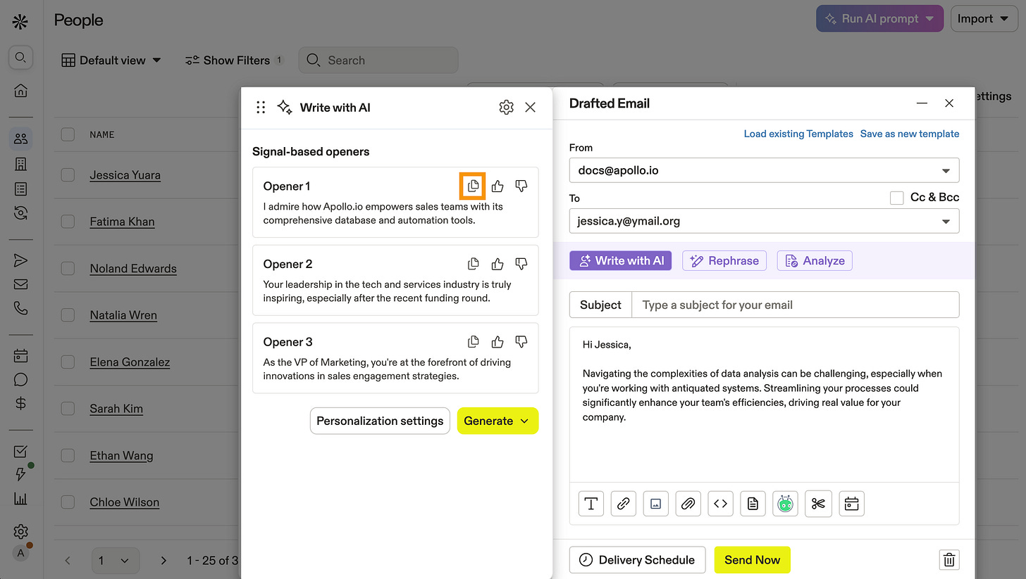 Apollo ai - SaaS B2B - Moat