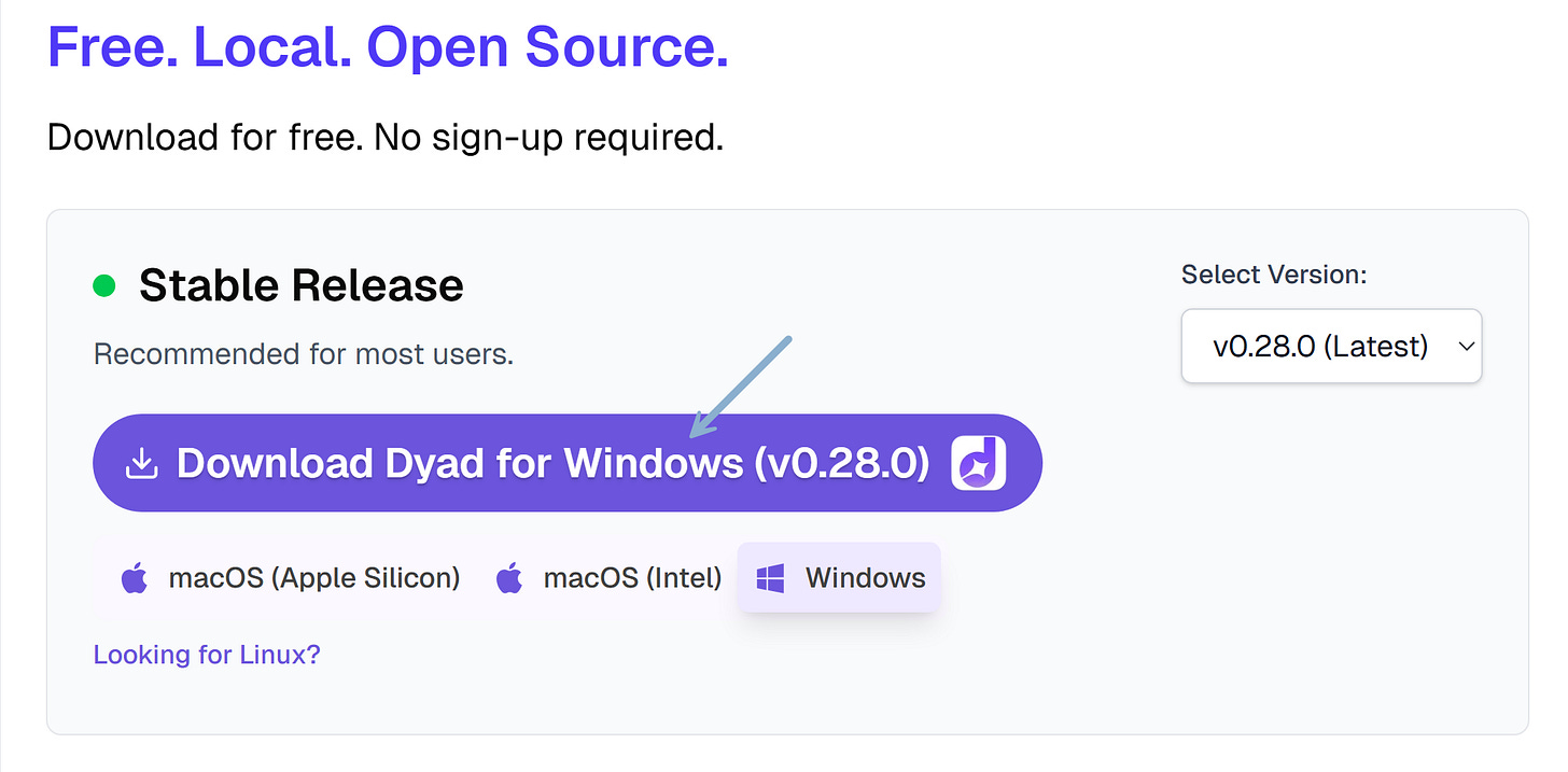 Download Dyad for Windows or Mac Download Dyad for Windows or Mac