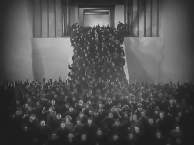 Metropolis (1927) — the workers