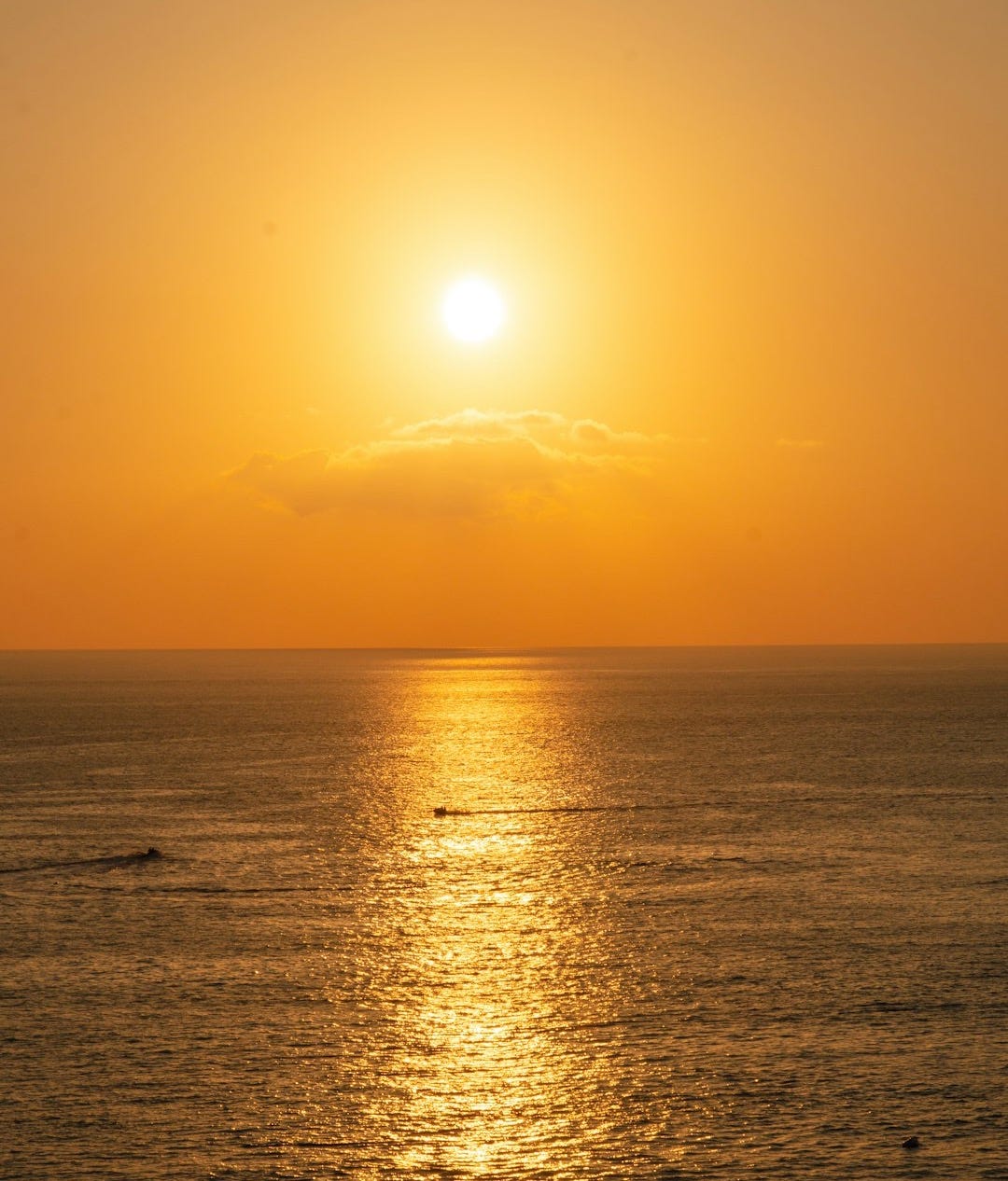 body of water during sunset body of water during sunset