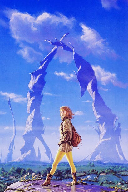Michael Whelan-Ilustración para la Serie de la Fundación