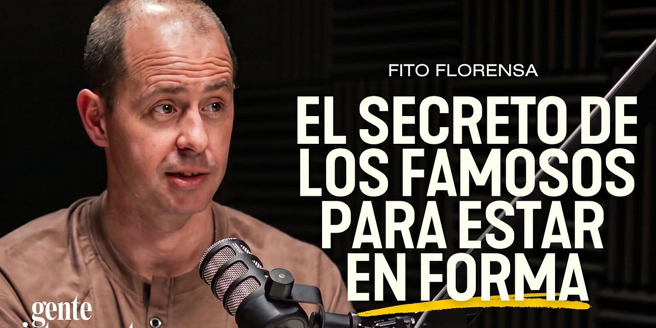 Entrenador de los retos MEN'S HEALTH: lo que aprendí TRANSFORMANDO a FAMOSOS | Fito Florensa