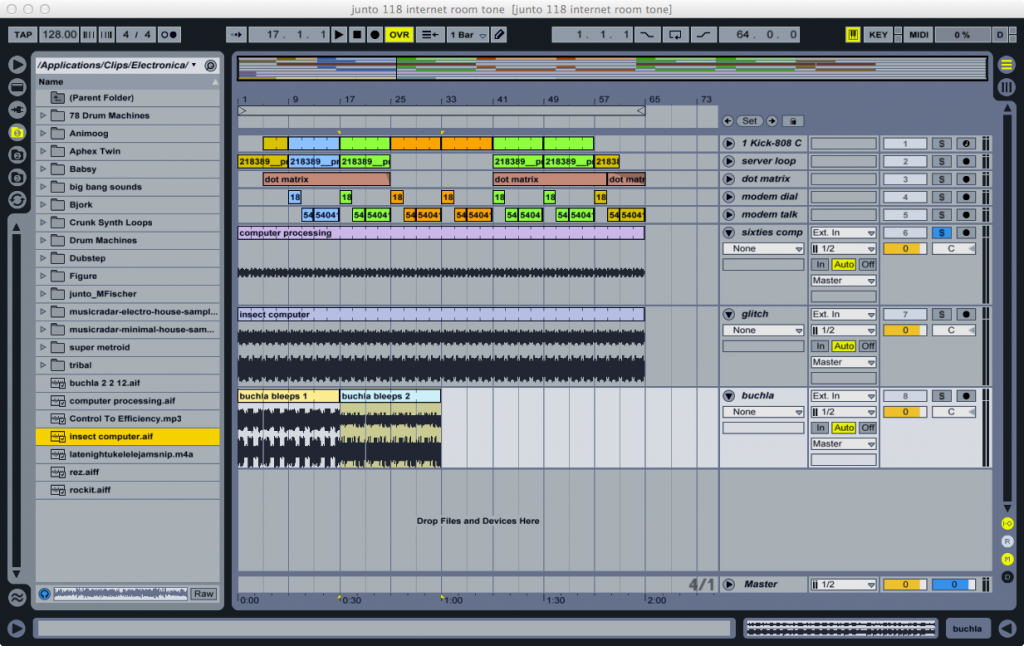 Auditioning more sounds Auditioning more sounds