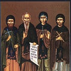 La vida de los Santos: El Monje Jenofonte, su esposa María y sus hijos Arcadio y Juan