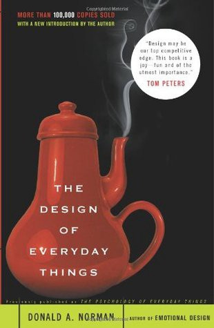 Book cover featuring the Coffeepot for Masochists mentioned in the Design of Everyday Objects book by Don Norman Book cover featuring the Coffeepot for Masochists mentioned in the Design of Everyday Objects book by Don Norman