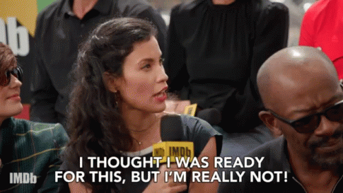 Not Ready So Not Ready GIF - NotReady SoNotReady FearTheWalkingDead -  Discover &amp; Share GIFs