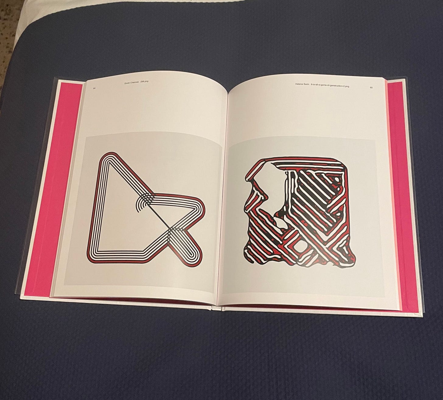 Generative coded art (Dmitry Cherniak) and AI GAN art (Helena Sorin). Generative coded art (Dmitry Cherniak) and AI GAN art (Helena Sorin).