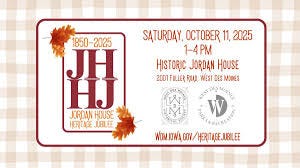 Jordan House Heritage Jubilee, Jordan ...