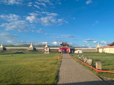 Photos from the Erdene Zuu Monastery in Mongolia