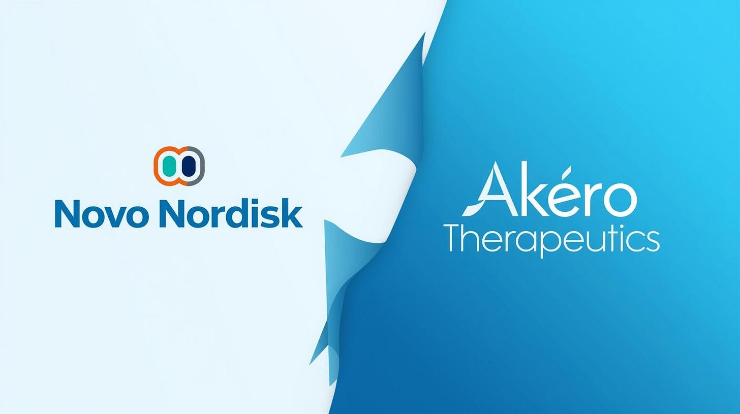 Novo Nordisk to Acquire Akero Therapeutics for Up to $5.2B in Major MASH  Drug Deal | Stock Jabber