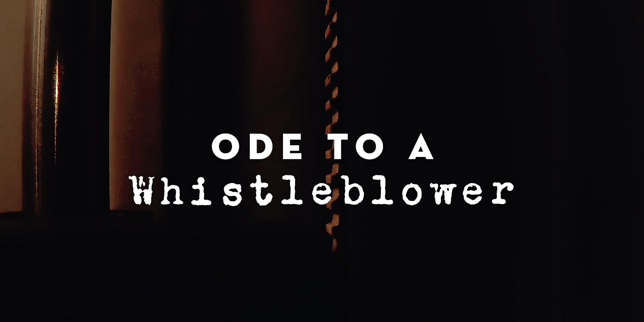 Ode to a Whistleblower (Video Tribute to Daniel Ellsberg)