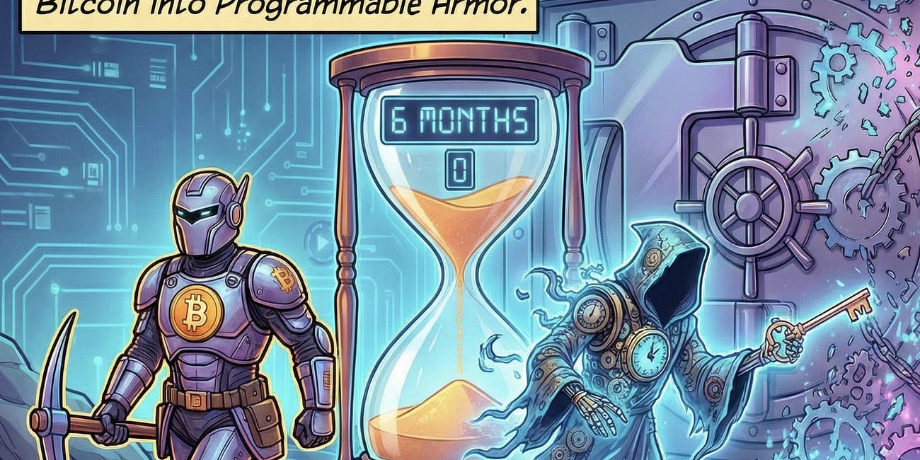 The Silent Guardian: How Bitcoin Time-Locking Solves the Self-Custody Dilemma.