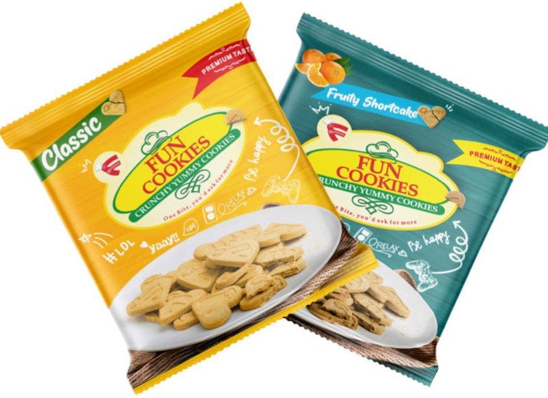 The company's flagship Fun Cookies brand. The company's flagship Fun Cookies brand.
