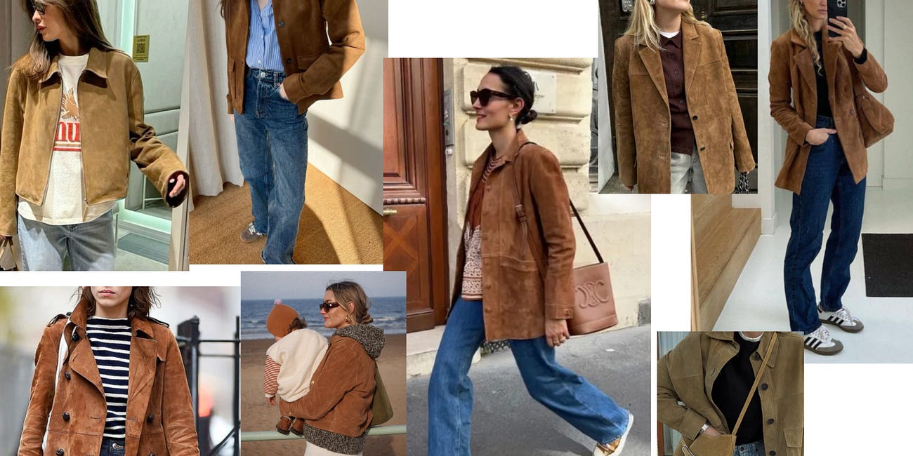 Can I wear a suede jacket with small kids? 