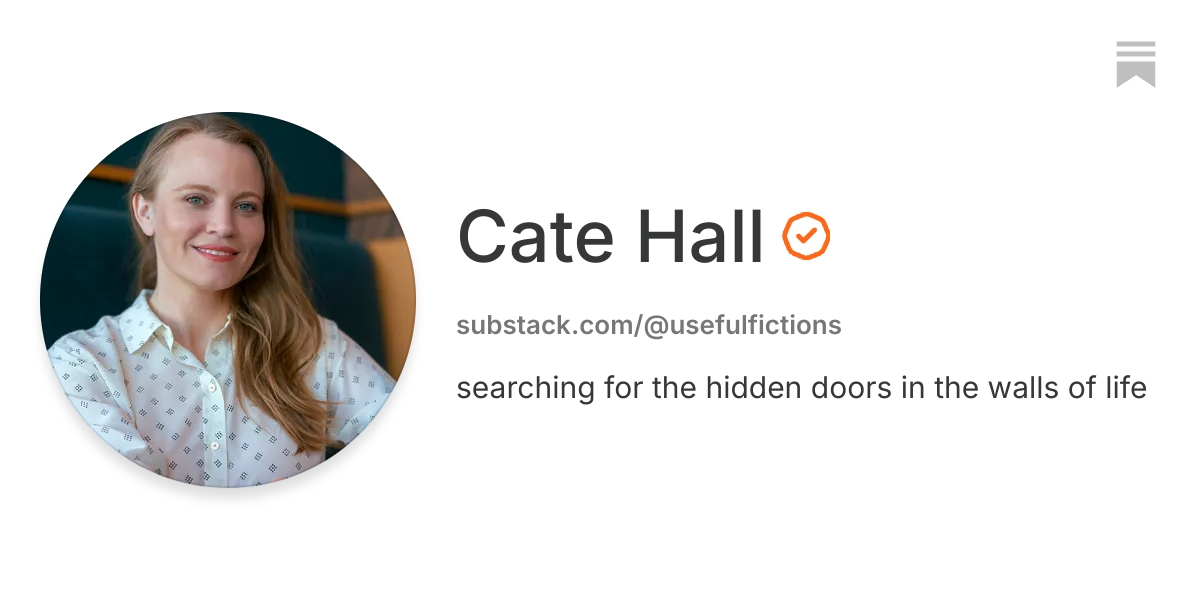 Cate Hall | Substack