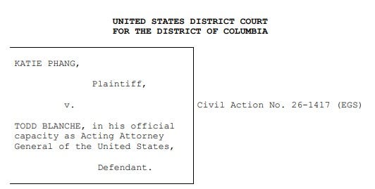 Todd Blanche and the 10 Unredacted Files
