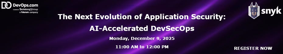 The Next Evolution of Application Security: AI-Accelerated DevSecOps (Dec. 9th)