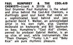 Drinkin' The Cool Aid In Funky L.A. - by Dan Epstein