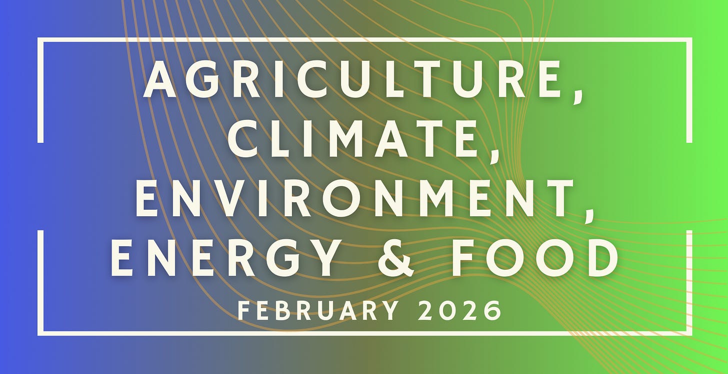 World Agriculture News February 2026 Trends