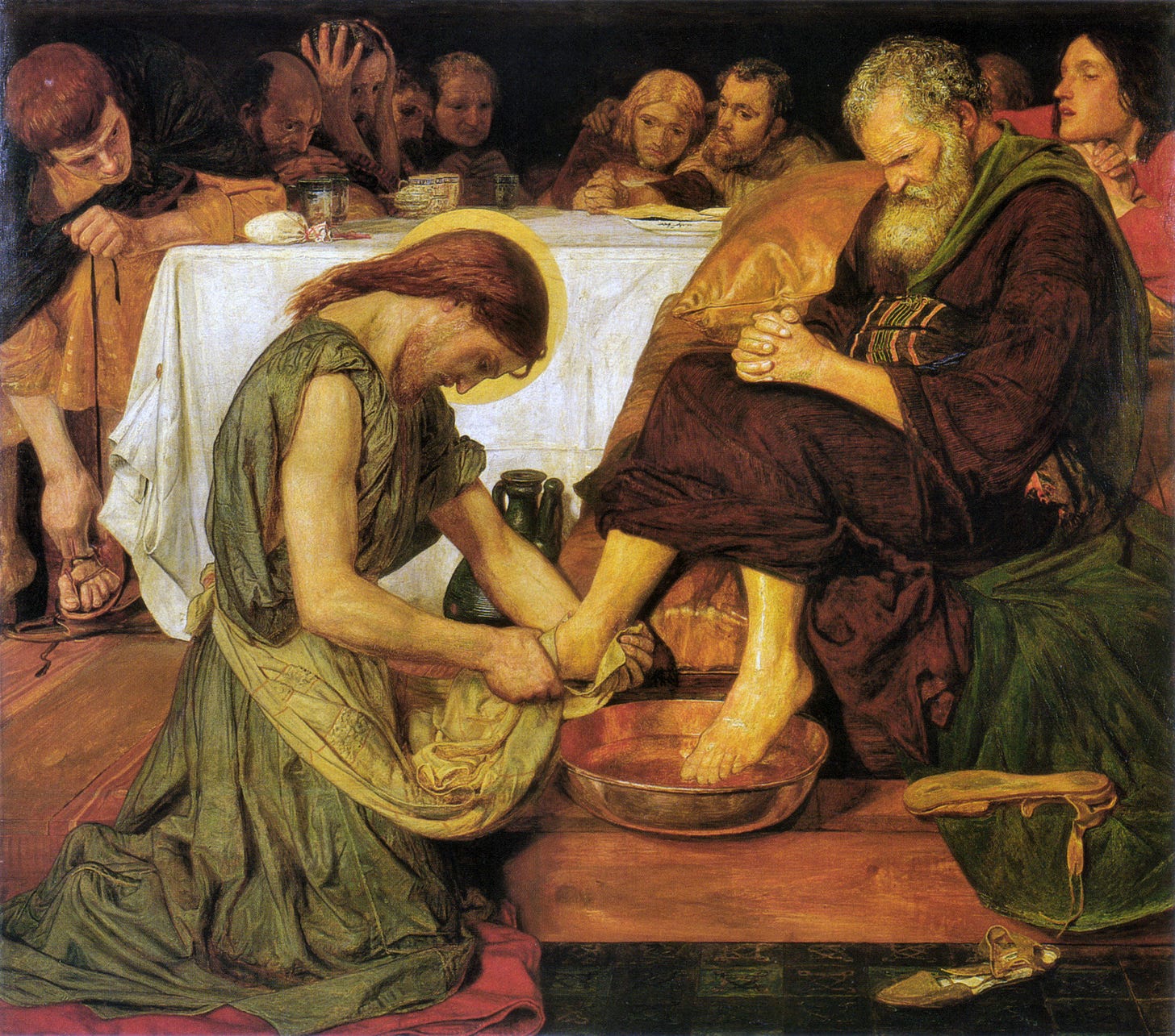 File:Jesus washing Peter's feet.jpg - Wikimedia Commons