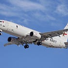 Russian Fighter Approaches US Navy P-8 Poseidon Over Black Sea