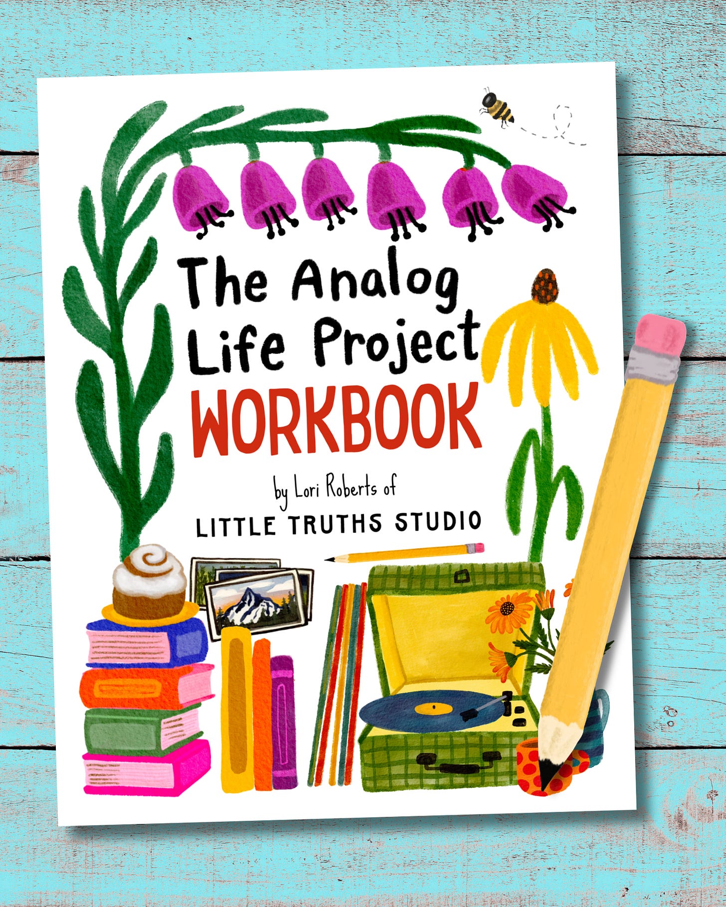 analog life project workbook freebie