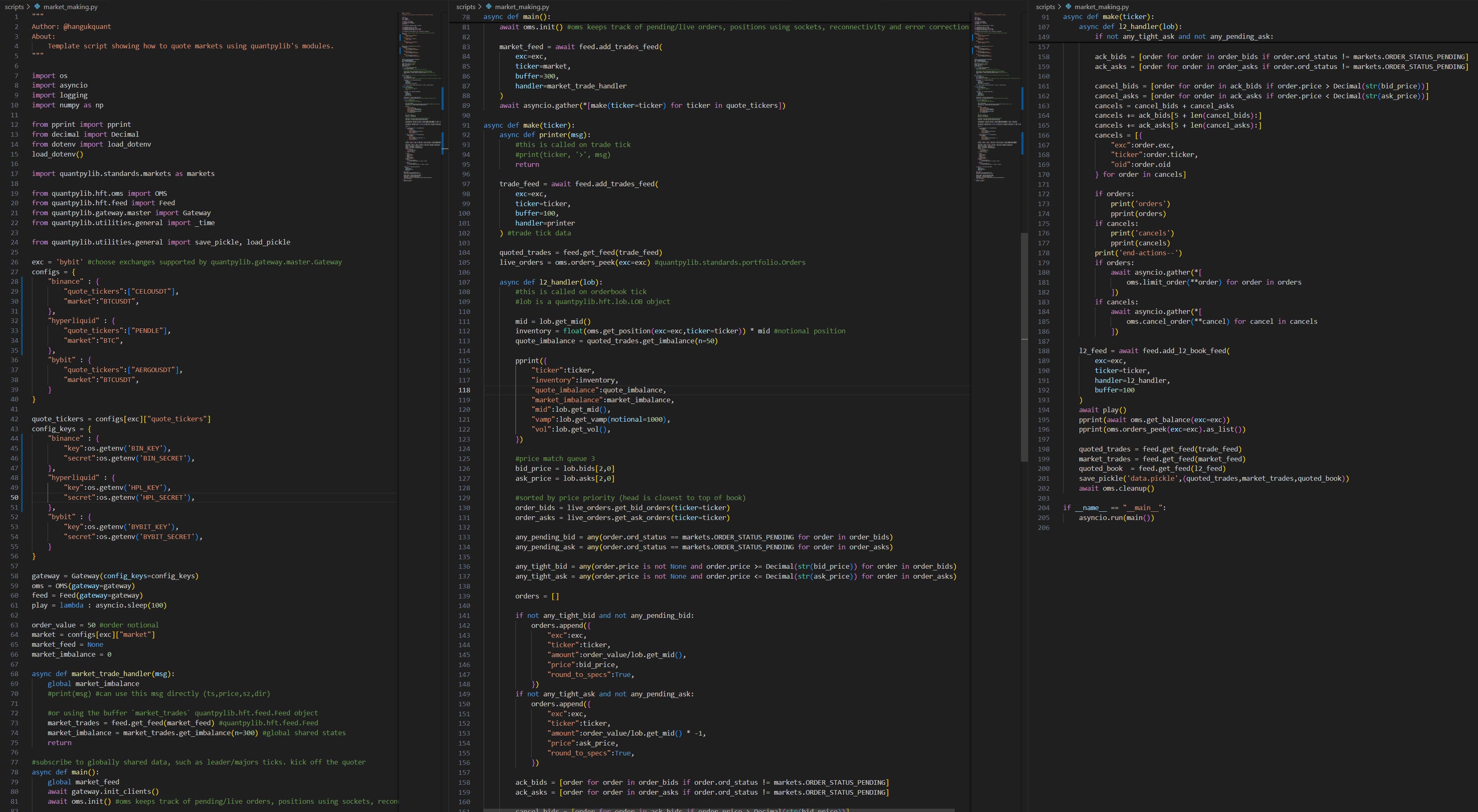 Market Making Replay (part 2; agent based quant infrastructure)