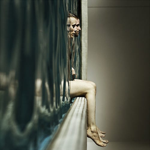people from the water
