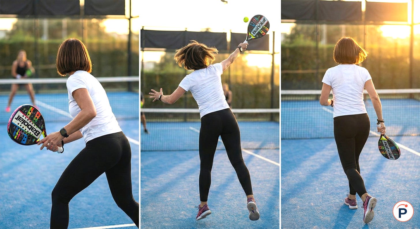 femme de 40 ans joueuse de padel