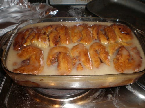 Cinnamon roll buns Cinnamon roll buns