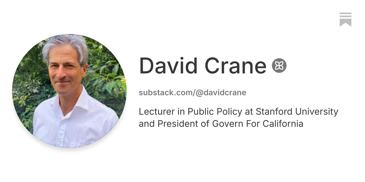 David Crane | Substack