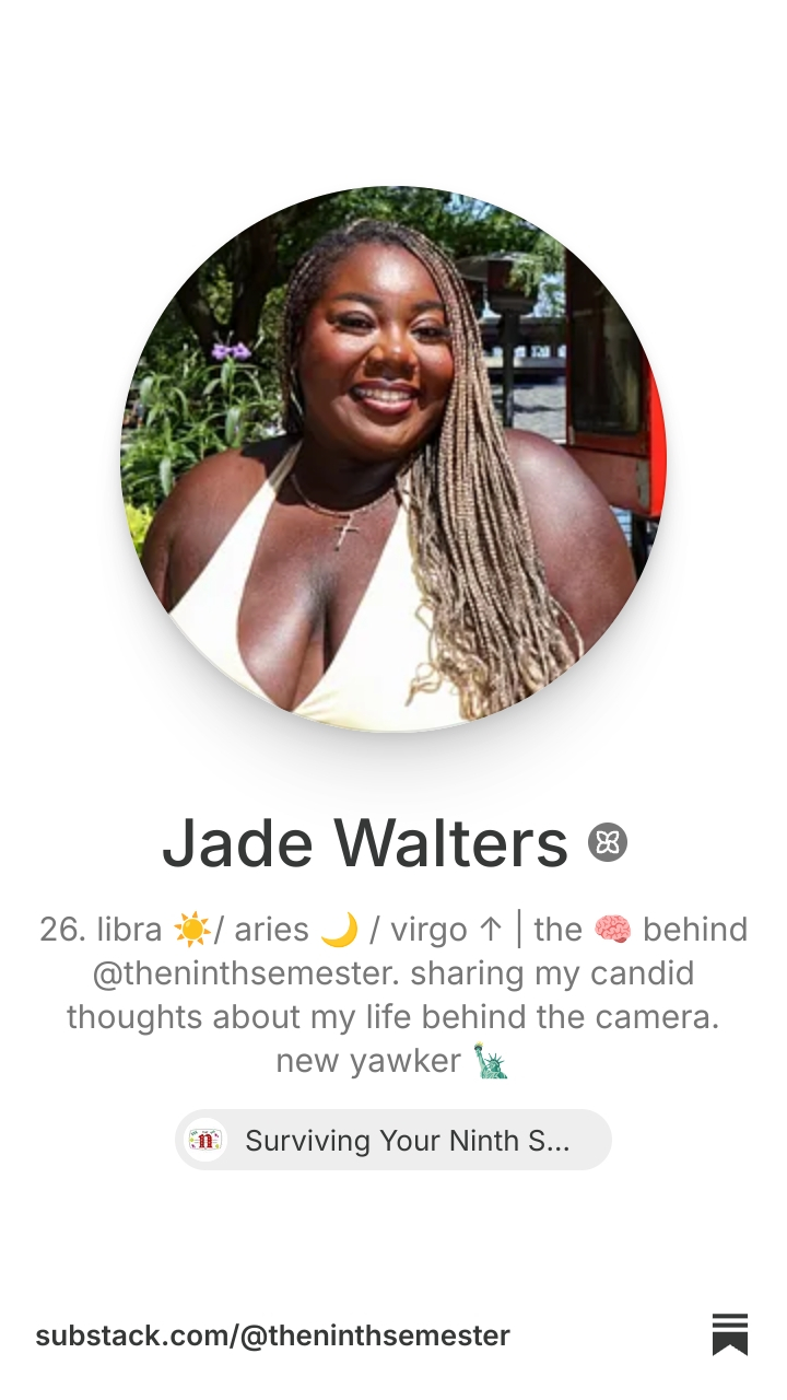 Jade Walters | Substack