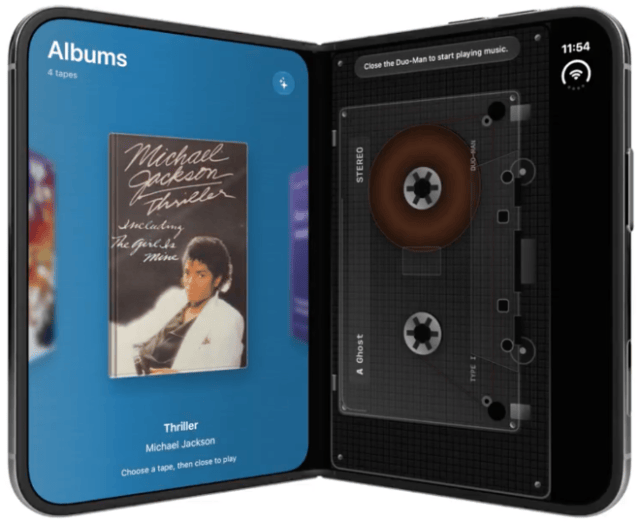Duo-Man offers the complete walkman experience on Apple's iPhone Duo Duo-Man offers the complete walkman experience on Apple's iPhone Duo