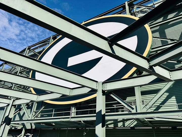 stadium, sky, sign, tickets, pictures, group, people