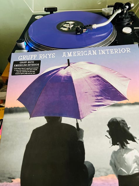 洋楽 GRUFF RHYS / AMERICAN INTERIOR LP Gruff Rhys' American Interior (2025 Bonus Remaster Edition