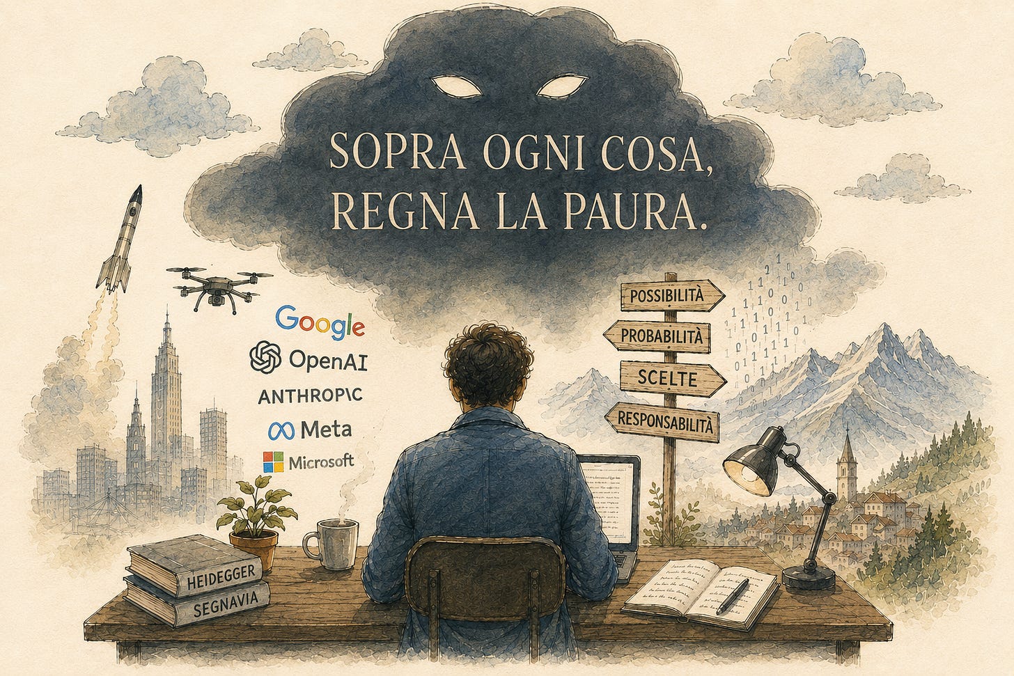 Sopra ogni cosa, regna la paura Sopra ogni cosa, regna la paura