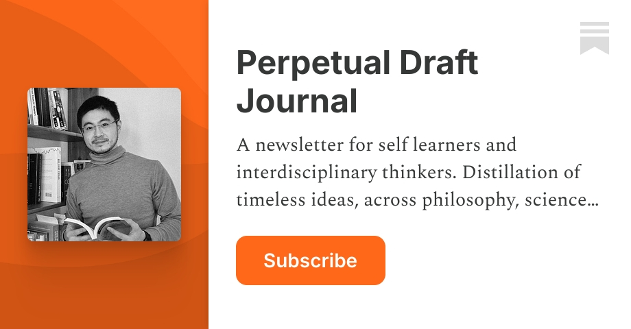 Perpetual Draft Journal | Hans Chan | Substack