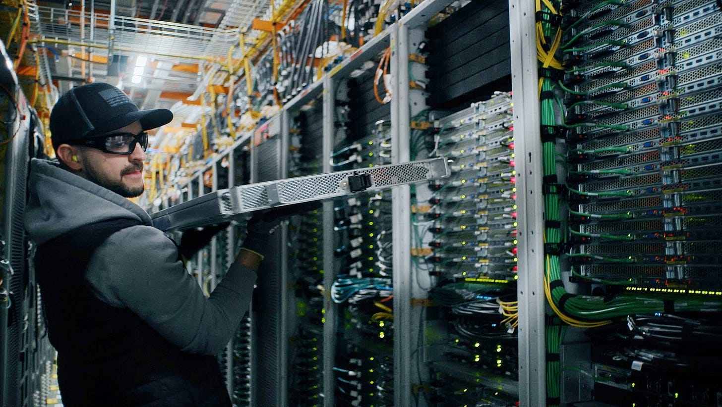 What it's like inside an AWS data center
