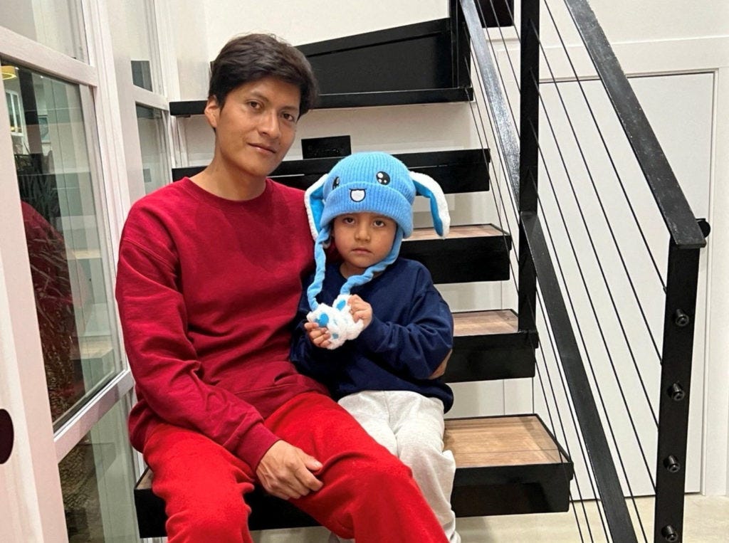 5-year-old Liam Conejo Ramos and his father released from ICE facility  following judge's order | PBS News