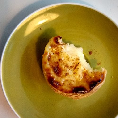 Pastel de Nata from Pastelaria Belem in Paris, France