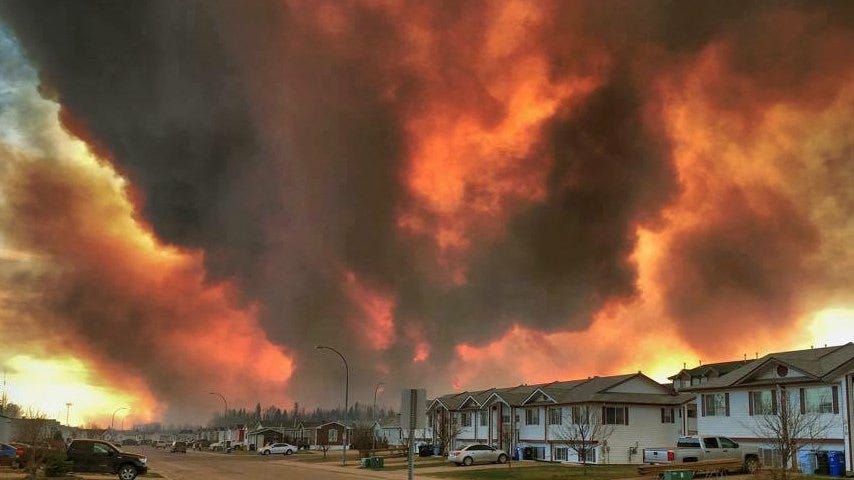 alberta fires the sky is falling on climate change refugees 2016 opinion alberta fires the sky is falling on climate change refugees 2016 opinion